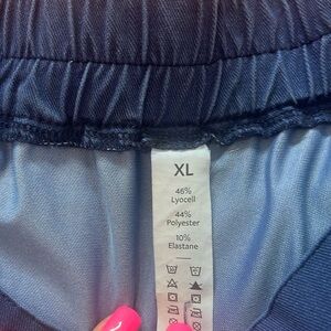 HALARA indigo blue casual pants